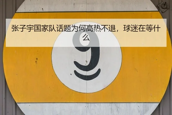 张子宇国家队话题为何高热不退，球迷在等什么